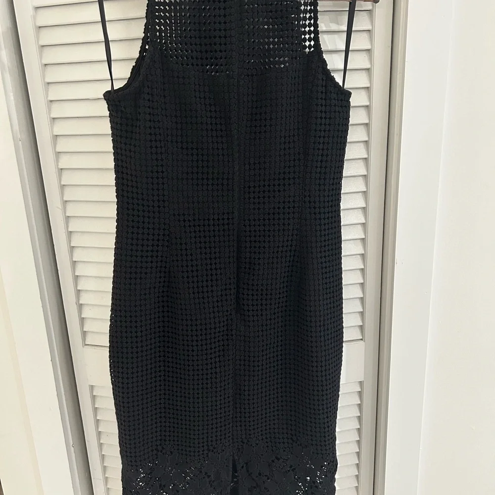 WHBM Black Lace Sheath Dress - Picture 8 of 11